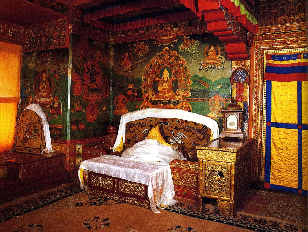 Tibet Lhasa 04 12 Potala Dalai Lama 14 Study and Meditation Seat